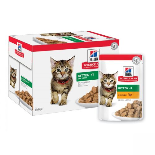 Hill's Science Plan Kitten nedves macskatáp 12 x  85 g 147045182