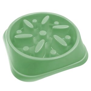Teno® Slow Animal Feeder, csúszásmentes, cseppálló, belső bemélyedésekkel, javítja az emésztést, biztonságos anyagok, környezetbarát 147046462 - Evéslassító kisállat tál