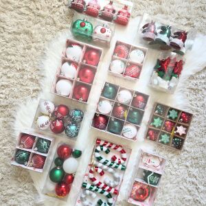 Télapó itt van karácsonyfadísz szett