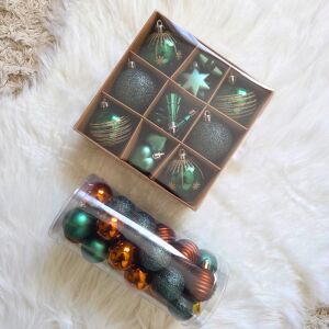 Fenyő karácsonyfadísz szett