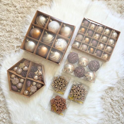 Természet ihlette karácsonyfadísz szett 147046901