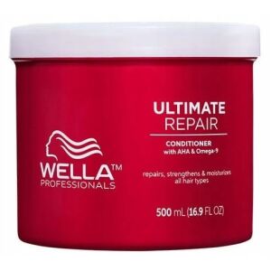 Intenzív tápláló balzsam sérült hajra AHA-val és Omega 9-cel, Ultimate Repair 2, 500 ml, Weella Pro