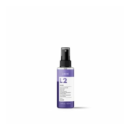 Lakme L2 Blonde Bi-Phase 100ml kétfázisú balzsam lila pigmenttel szőke hajra 147047130 - Hajbalzsam