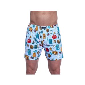 Férfi bő szárú boxeralsók Cornette Classic többszínű (001/169) M