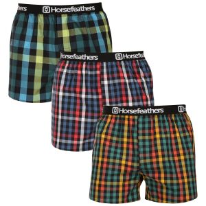 3PACK férfi rövidnadrágHorsefeathers Agyagcsomag 3 (AM283C) XXL 147047981 - Horsefeathers