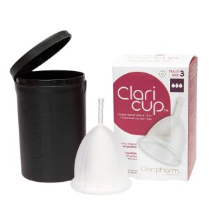 Menstruációs kehely Claricup Clear 3 (CLAR03) 147048110 - Menstruációs kehely