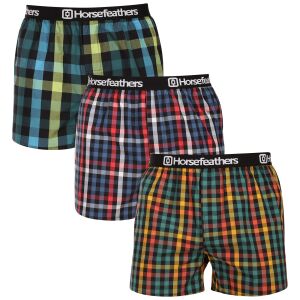 3PACK férfi rövidnadrágHorsefeathers Agyagcsomag 3 (AM283C) XL 147048183 - Horsefeathers