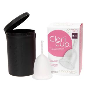 Menstruációs kehely Claricup Clear 1 (CLAR04) 147048405 - Menstruációs kehely