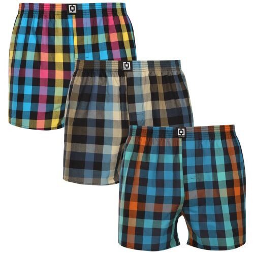 3PACK férfi rövidnadrágHorsefeathers Sonny csomag 5 (AM285E) L