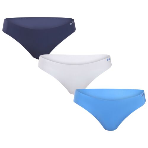 3PACK női tanga Under Armour varrás nélküli többszínű (1383893 453) S 147049016