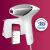 Philips Lumea IPL Epilator Series 8000 BRI940/00, czujnik Smartskin, technologia SenseIQ, połączenie z aplikacją, przewodowe użytkowanie, 450 000 impulsów, akcesorium do ciała, biało-srebrny 147051759