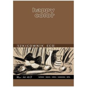 ÖKO vázlatfüzet, ART, A4, 80 lap, 80g, Happy A'5 147055211 - Rajzeszköz
