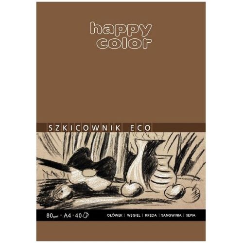 ÖKO vázlatfüzet, ART, A4, 80 lap, 80g, Happy A'5 147055211