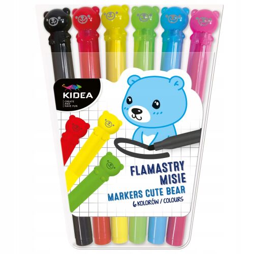 Mackó jelzők 6 színben KIDEA 4345 147055494