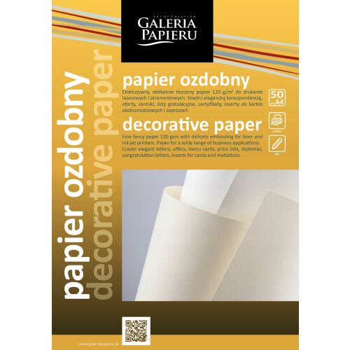 DEKORATÍV KARTON KRÉM VONALAK 230G/M2 (20) 9357 147055504