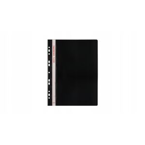 A4-es PVC mappa személyes iratokhoz + ABCD betétlap - fekete 147055531 - Irattartó mappa