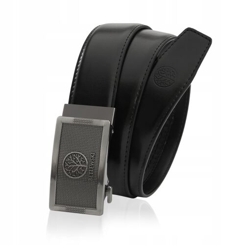 C40-BD FEKETE 120 ELITE Férfi Bőr Öv