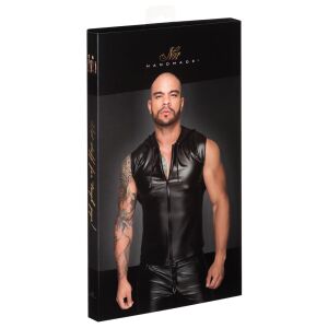 Noir - Stílusos matt férfi kapucnis mellény, fekete, 3XL 147056014 - Férfi mellény