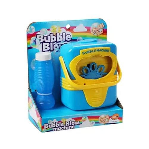 Zabawka do baniek mydlanych z płynem 12x12cm Automatyczna maszynka 147056781