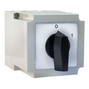 4G10-10-PK bütykös kapcsoló "0" (0-1) pozícióval Un: 690 V~ Be: 10 A szakaszoló