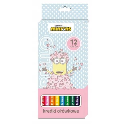 12 színű zsírkréta / MINIONS 5795 147057637