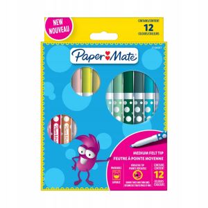 PAPER MATE 2166507 12 SZÍNŰ SÍKÁGYAS ÚTMUTATÓ 147057675 - Filctoll