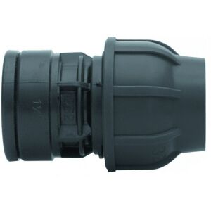 PP nyomószerelvény 50x6/4"" GW belső menetes PN16, PE csövekhez, fekete 147057846 - KPE idom