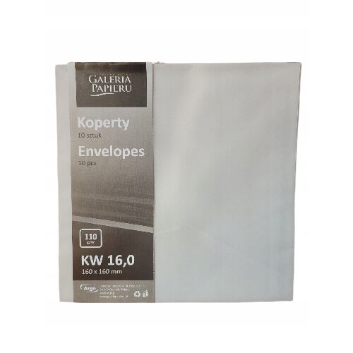 BORÍTÉK 160MMX160MM FEHÉR TÁLCA PAPÍR 110G/M2 (10) 147057934