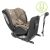 Lorelli Ares i-Size 360°-ban Forgatható Autósülés Isofix rögzítéssel és Top Tether-rel - Bézs