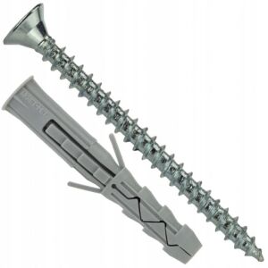 Táguló dugók csavarokkal bliszteres csomagolásban 10 x 60 mm 7 db