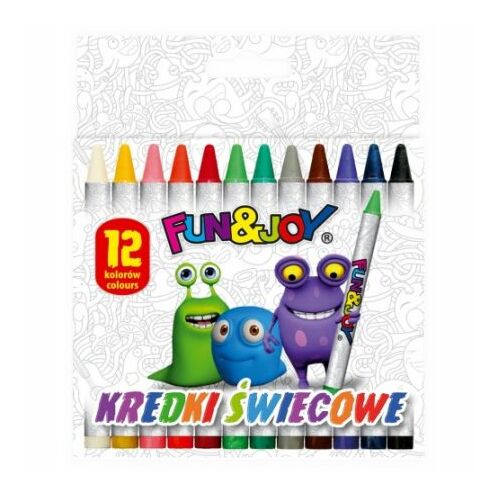 Fun&Joy 12 színű viaszkréták 147058827