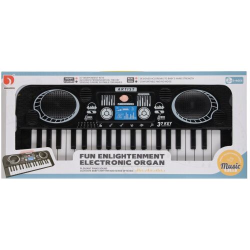 ORGÁNOK BO 47X21X6 MC WB 24 4531 játék elektronikus orgona gyerekeknek, 37 billentyűs, hangszer