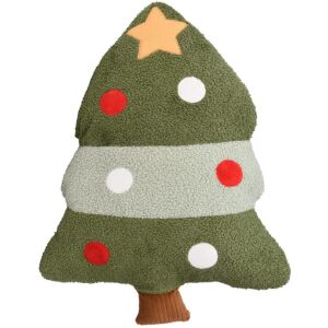 Karácsonyfa alakú díszpárna 33x13x52cm 147059081 - Díszpárna