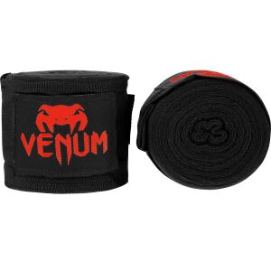 Venum Boxing Wraps - Bandázs Fekete/Piros 2.5m 147060143 - Rehabilitációs segédeszköz