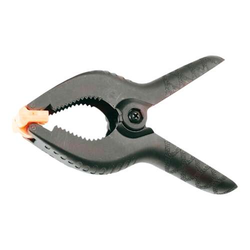 Top Tools 12A410 100mm schwarze Kunststoffklemme