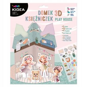 KREATÍV 3D HÁZ HERCEGNŐKNEK KIDEA 0064