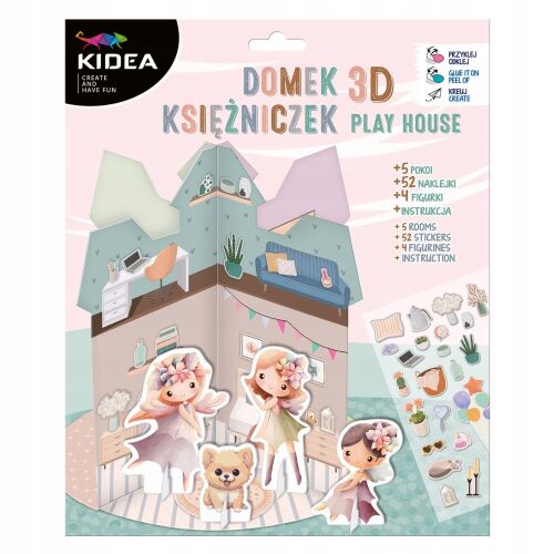 KREATÍV 3D HÁZ HERCEGNŐKNEK KIDEA 0064 147060538