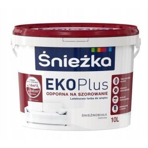 Śnieżka EKO Plus latex festék, hófehér, 10L