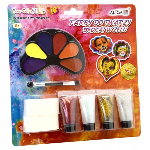 FA 006 arc- és testfestékek 6 szín 677 147061007