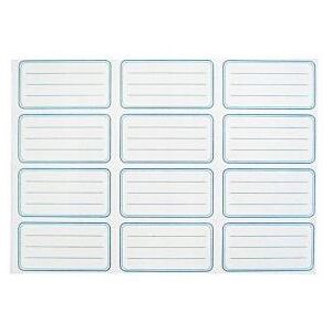 ÁTLÁTSZÓ JEGYZETMATRICÁK (30) 147061040 - Füzetcímke