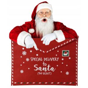 Filc boríték a Mikulásnak írt levelekhez 50x38,5 cm 147061343 - Karácsony