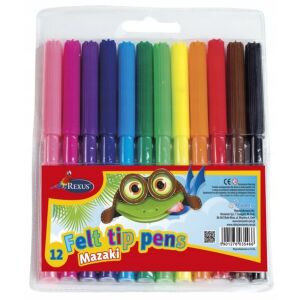 LÁNGOLÓK 12 SZÍNŰ 5466 147061593 - Rajzeszköz