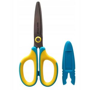 ISKOLAI OLLÓ 135 MM SÁRGA-KÉK GN265-YN 9321