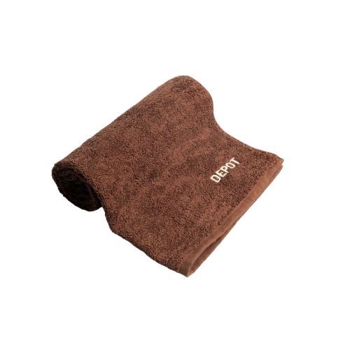 Depot, Accessories No. 715, Salon Textile Towel, Brown, 50 x 80 cm