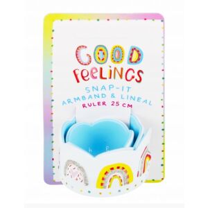 GOOD FEELINGS Feltekerhető vonalzó karkötő 25 cm