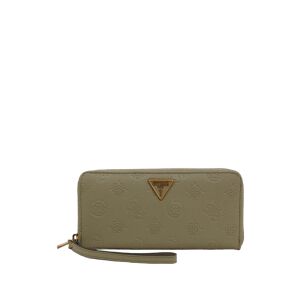 Guess, Helaina, Textile Wallet, 3-Sided Zip Fastening, SWPB8403460SAG, Green, For Women 147062227 - Női kiegészítő