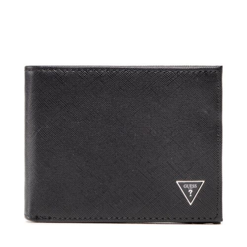 Guess, Certosa, Textile Wallet, SMCRTOLEA24, Black, For Men
