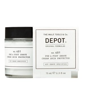 Depot, 400 Shave Specifics No. 401, Soothing, Pre & Post Shaving Cream, 75 ml 147062510 - Arcszesz & Aftershave