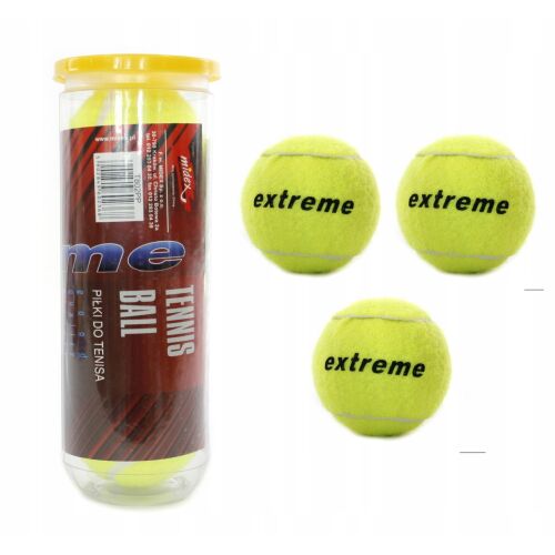 TENISZLABDÁK 3 DB CSŐ 2368