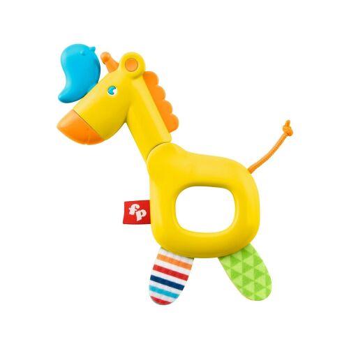 Fisher Price, Clutch And Click , Giraffe, Rattle Toy, Unisex, 3+ months 147063037